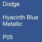 Preview: Dodge, Hyacinth Blue Metallic, P05.